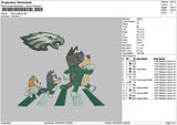 Dogs Eagle Embroidery File 6 sizes