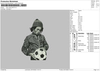 Bob Marley BW Embroidery FIle 6 sizes