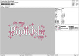 Bookishtext Embroidery File 6 sizes