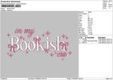 Bookishtext Embroidery File 6 sizes