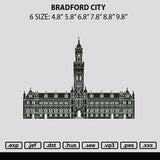 Bradford City Embroidery file 6 sizes