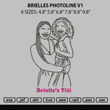 Brielles Photoline V1 Embroidery File 6 sizes