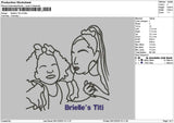 Brielles Photoline V3 Embroidery File 6 sizes