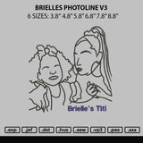 Brielles Photoline V3 Embroidery File 6 sizes