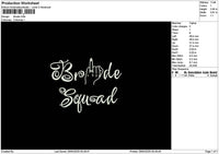 Brodetext Embroidery File 6 sizes