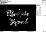 Brodetext Embroidery File 6 sizes