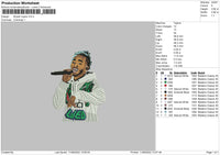 Bryant Myers Embroidery File 4 size