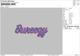 Bureejy Embroidery File 6 sizes