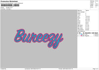 Bureejy Embroidery File 6 sizes