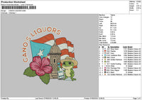 Canostext Embroidery File 6 sizes