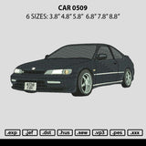 Car 0509 Embroidery File 6 sizes