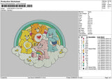 Bears 0206 Embroidery File 6 sizes