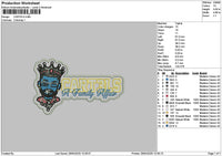 Cartelstext Embroidery File 6 sizes