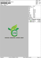 Casatext Embroidery 2 Files