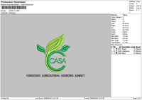 Casatext Embroidery 2 Files
