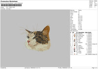 Cat 1106 Embroidery File 6 sizes