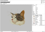 Cat 1106 Embroidery File 6 sizes