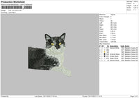 Cat 1511 Embroidery File 6 sizes