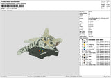 Cat 2112 Embroidery File 6 sizes