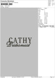 Braids Names 2509 Embroidery 7 Names