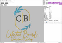 CB Embroidery File 4 size