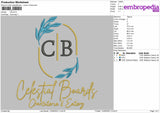CB Embroidery File 4 size