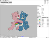Care Bears Embroidery File 4 size