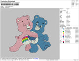Care Bears Embroidery File 4 size