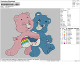 Care Bears Embroidery File 4 size