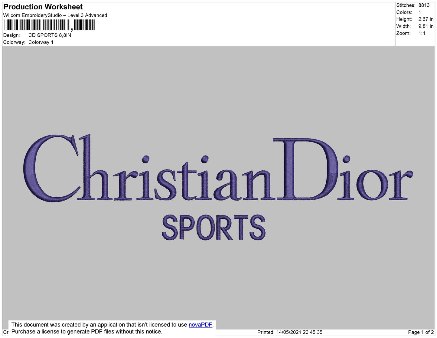 Christian Dior Sports