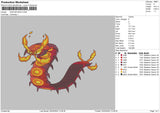Centisckorch Embroidery File 6 sizes