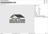 Centro De Adoracion Embroidery File 4 sizes