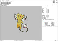 Cerberus Embroidery File 4 size