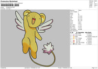 Cerberus Embroidery File 4 size