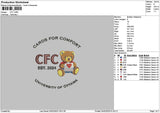 Cfctext Embroidery File 6 sizes