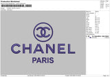 Cc Satin V3 Embroidery File 6 sizes
