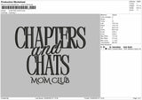 Chapter and chats Embroidery File