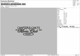 Chapter and chats V2 Embroidery File