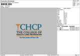 Chcptext Embroidery File 6 sizes