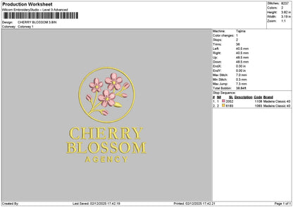 Cherrytext 0212 Embroidery File 6 sizes
