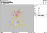 Cherrytext 0212 Embroidery File 6 sizes