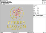 Cherrytext 0212 Embroidery File 6 sizes