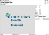 Chi St Embroidery File 6 sizes