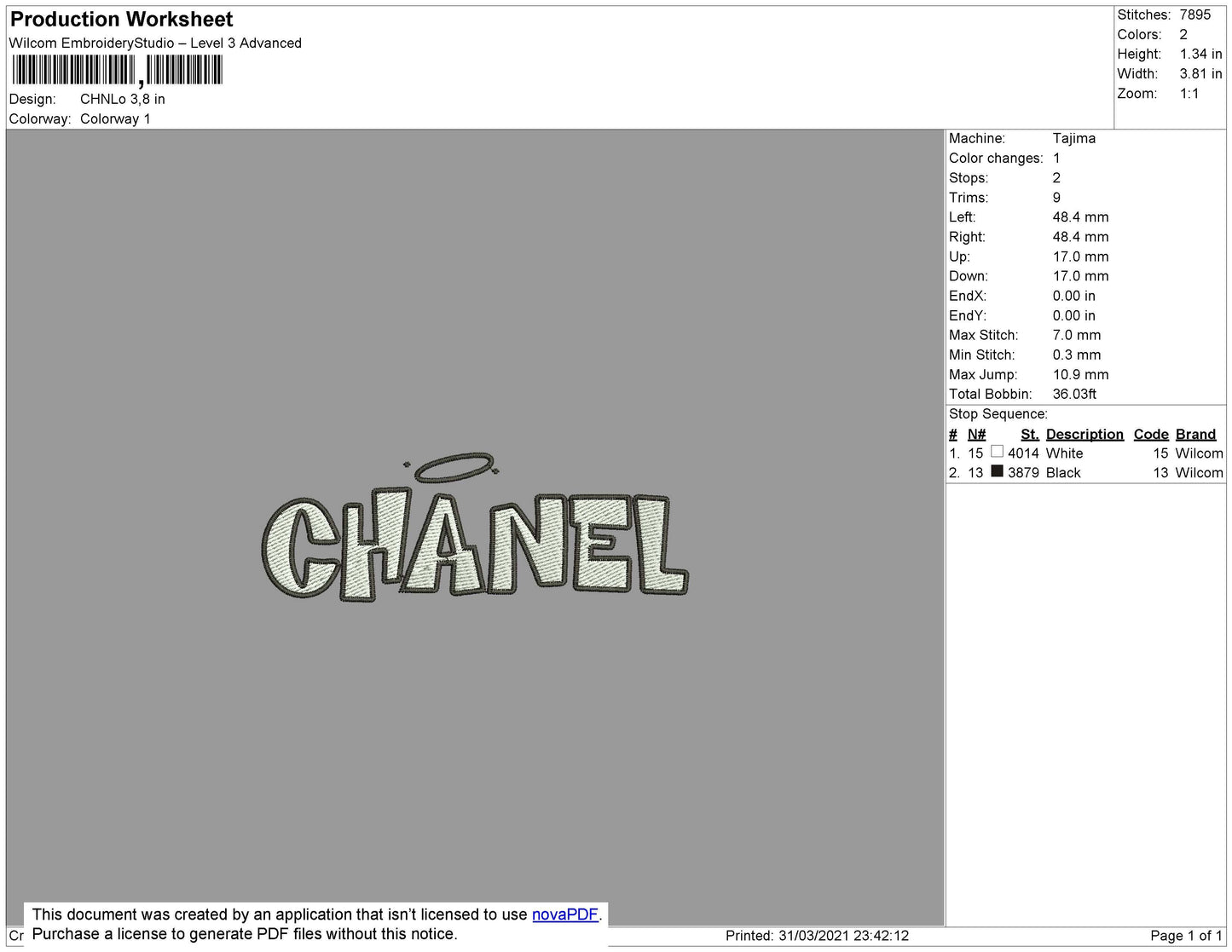 Halo Chanel