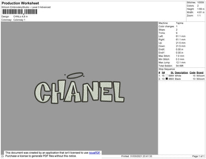 Halo Chanel