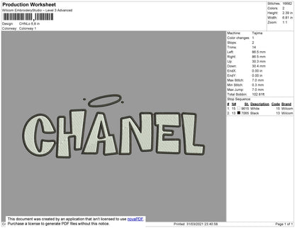 Halo Chanel