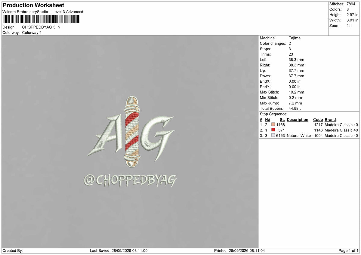 Ag Text Embroidery Machine Designs 2 Files