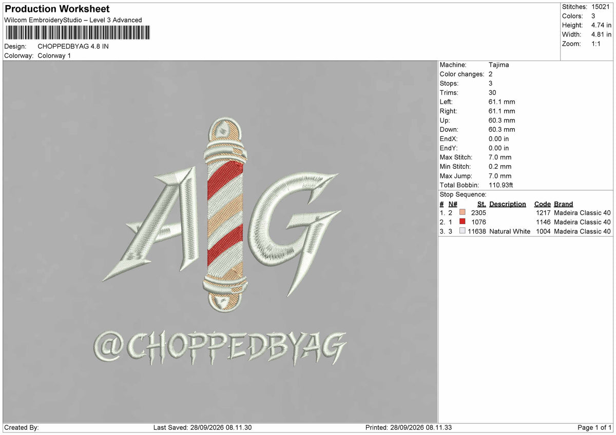 Ag Text Embroidery Machine Designs 2 Files