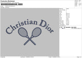 Christian Dior Embroidery File 4 size