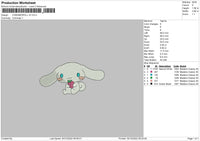Cinnamo V5 Embroidery File 6 Sizes